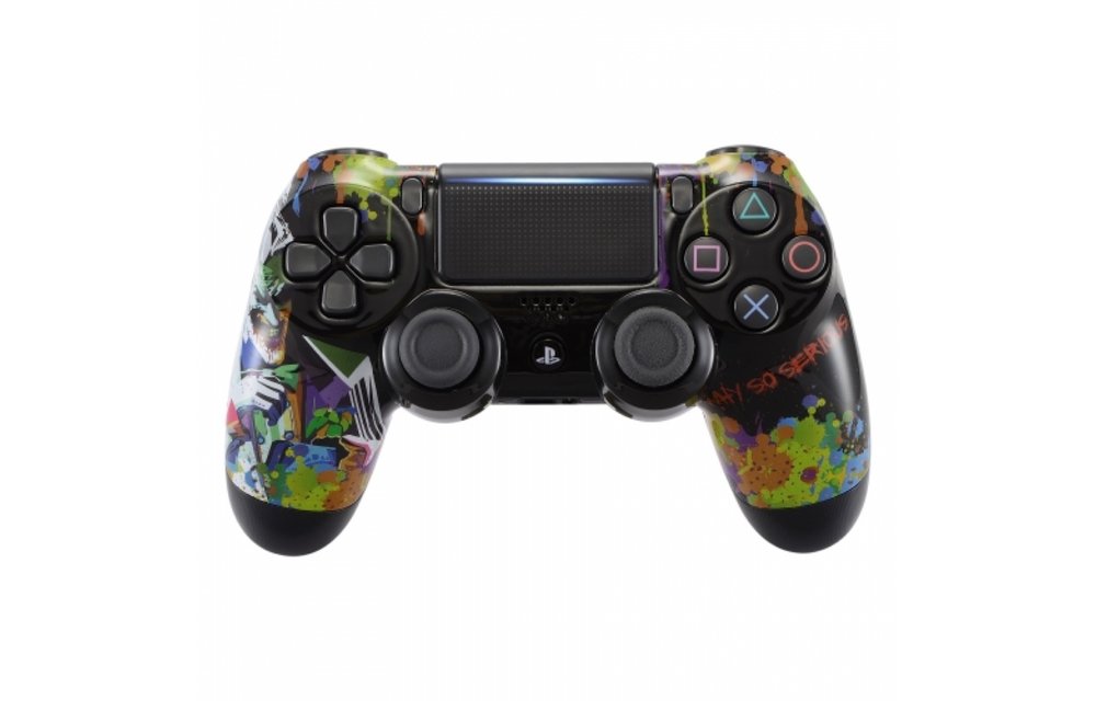 PS4 Controller Shells (GEN 4, 5) - Joker - Voorkant