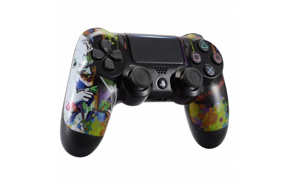 PS4 Controller Shells (GEN 4, 5) - Joker - Voorkant