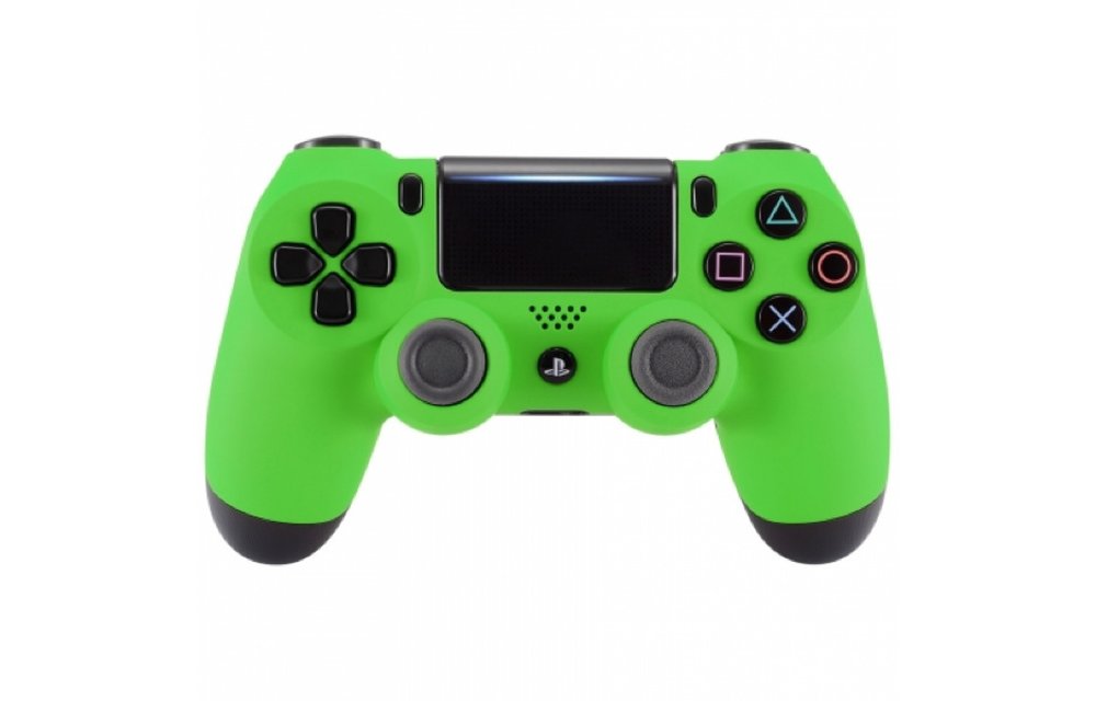 PS4 Controller Shells (GEN 4, 5) - Green - Front