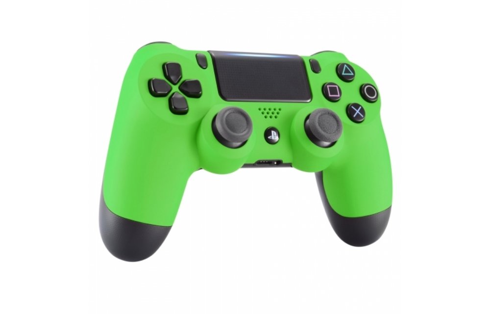 PS4 Controller Shells (GEN 4, 5) - Green - Front