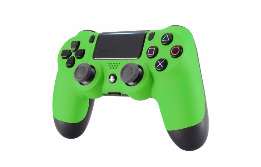 PS4 Controller Shells (GEN 4, 5) - Groen - Voorkant