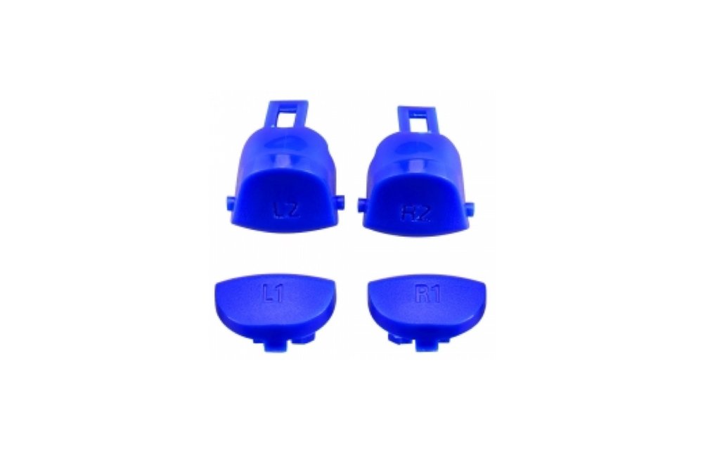 PS4 Controller Buttons (GEN 4, 5) - Blue - L1 L2 R1 R2
