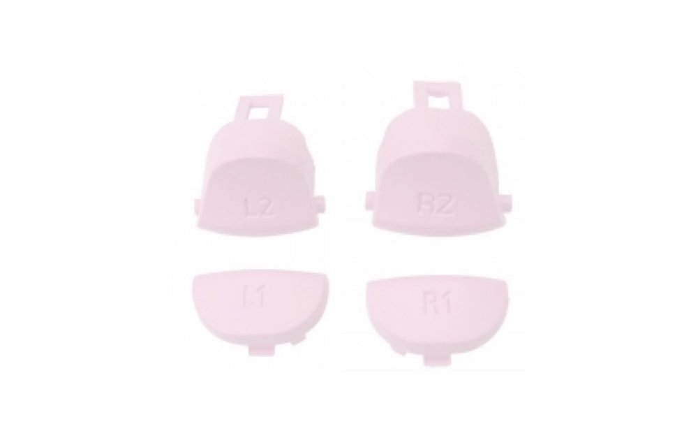 PS4 Controller Buttons (GEN 4, 5) - Lichtroze - L1 L2 R1 R2