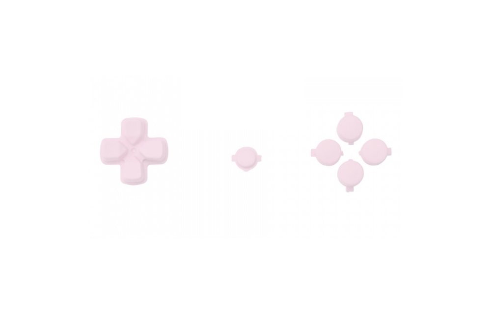PS4 Controller Buttons (GEN 4, 5) - Light Pink - Action Buttons