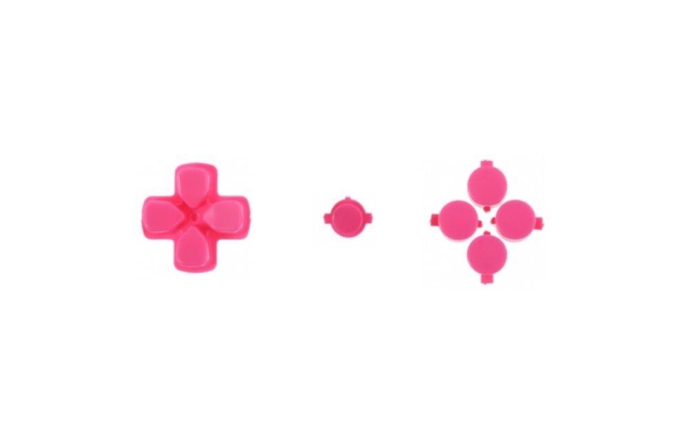 PS4 Controller Buttons (GEN 4, 5) - Roze - Actieknoppen