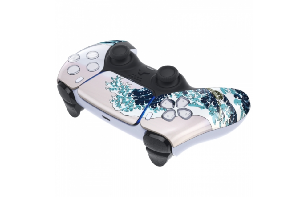 Sony PS5 DualSense Wireless Controller - Great Wave Front Custom