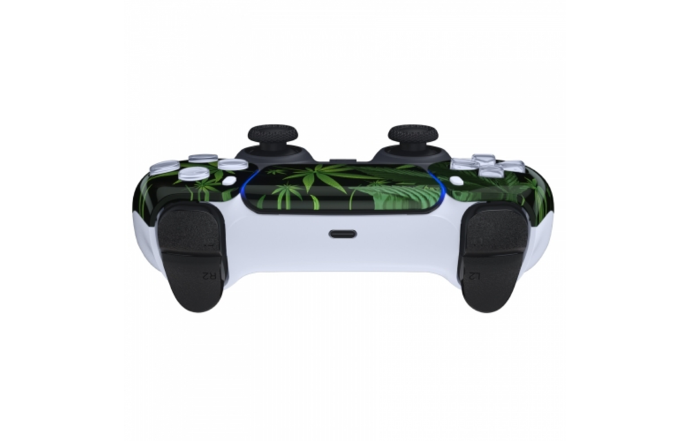 Sony PS5 DualSense Draadloze Controller - Weed Front Custom