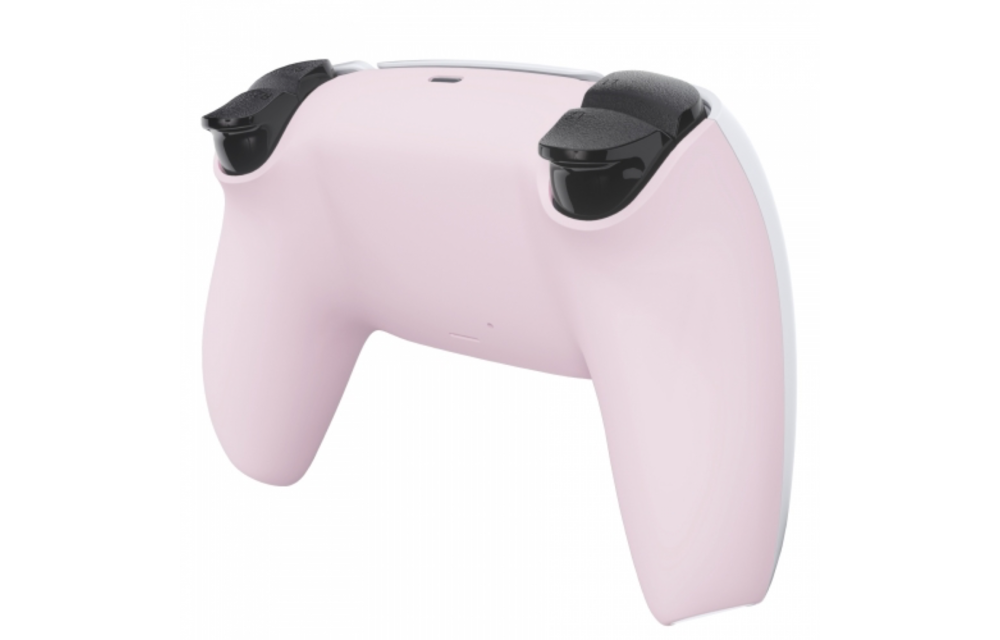 PS5 Controller Behuizing Shell - Lichtroze Soft Touch - Back Shell