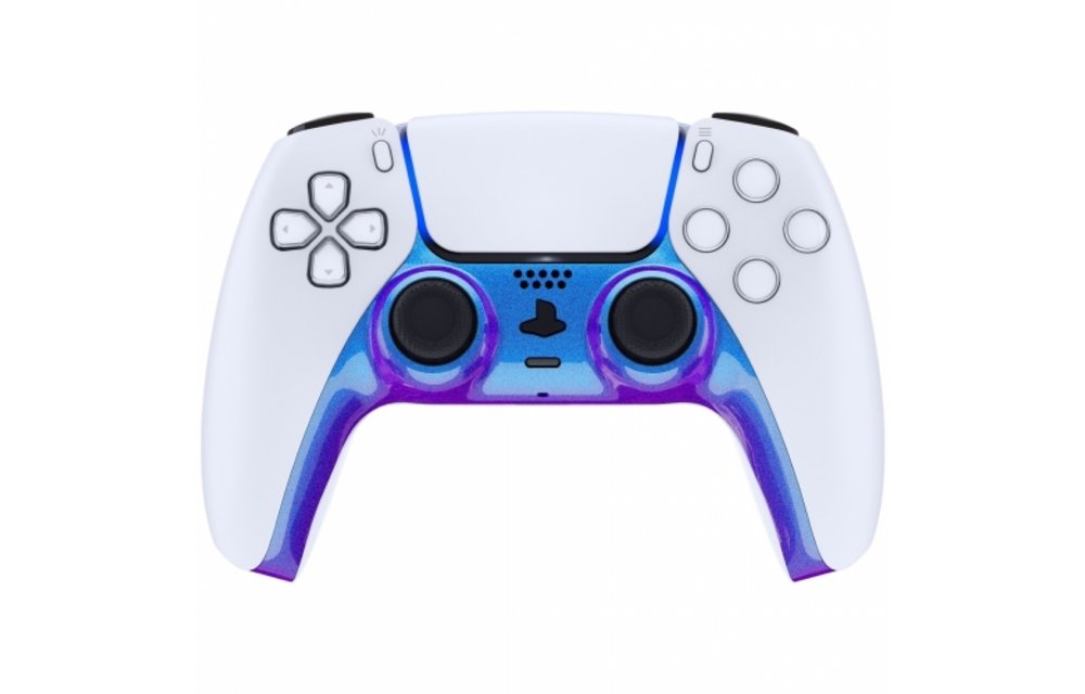 PS5 Controller Behuizing Shell - Blauw / Paars Metallic - Cover Shell