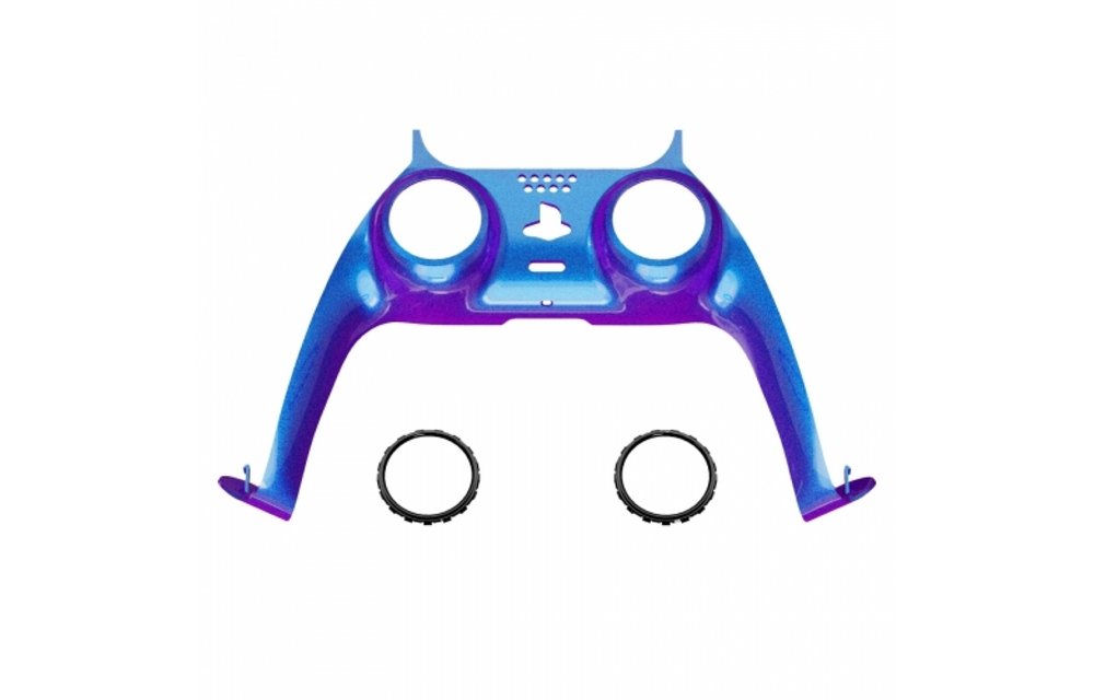 PS5 Controller Behuizing Shell - Blauw / Paars Metallic - Cover Shell