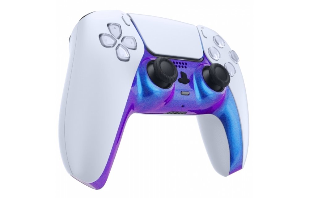 PS5 Controller Behuizing Shell - Blauw / Paars Metallic - Cover Shell