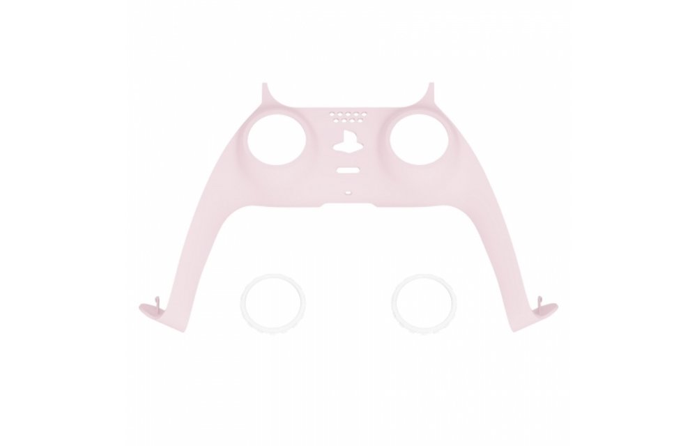 PS5 Controller Behuizing Shell - Lichtroze Soft Touch - Cover Shell