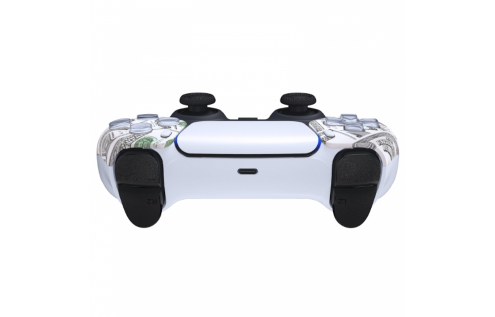 Sony PS5 DualSense Wireless Controller - Dollars Front Custom
