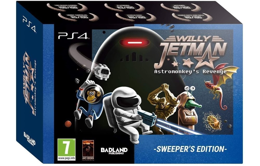 Willy Jetman: Astromonkey's Revenge - Sweeper's Edition