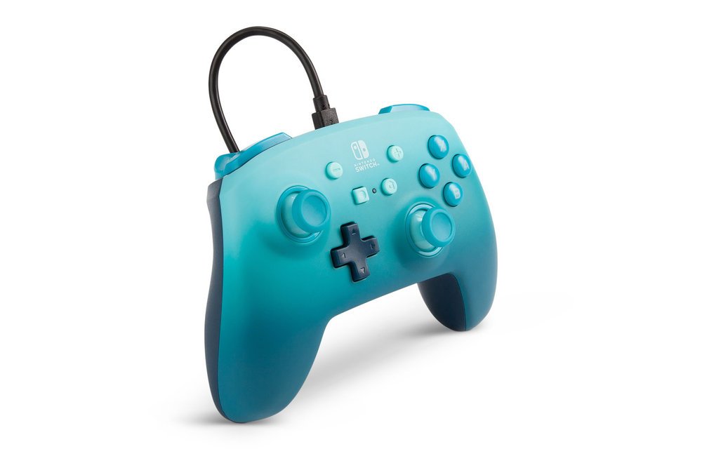 PowerA Enhanced Wired Controller - Fantasy Fade Blue (Nintendo )