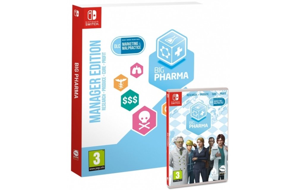Big Pharma: Manager Edition (Nintendo )