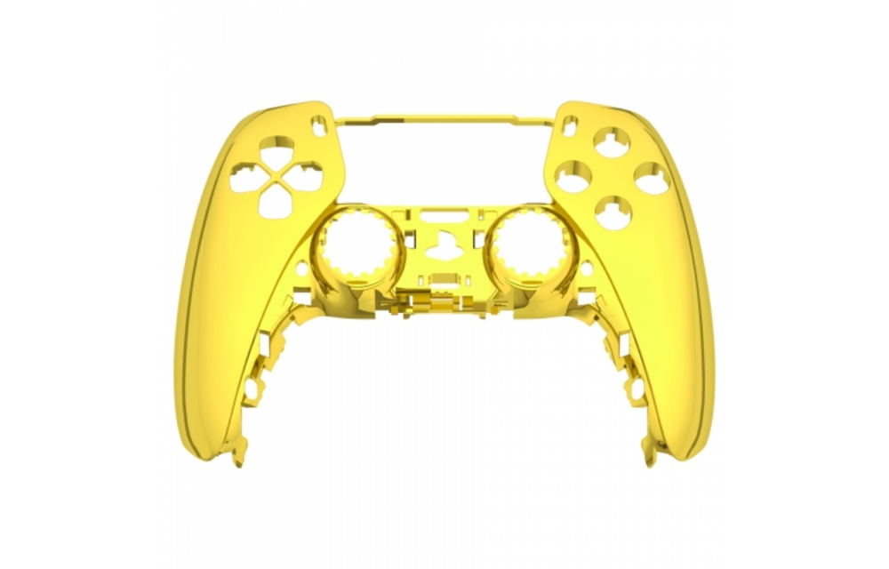 PS5 Controller Housing Shell - Gold Chrome - Front Shell (BDM-010)