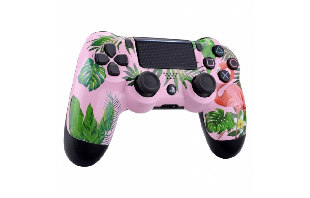 Sony DualShock 4 Controller PS4 V2 - Flamingo Custom