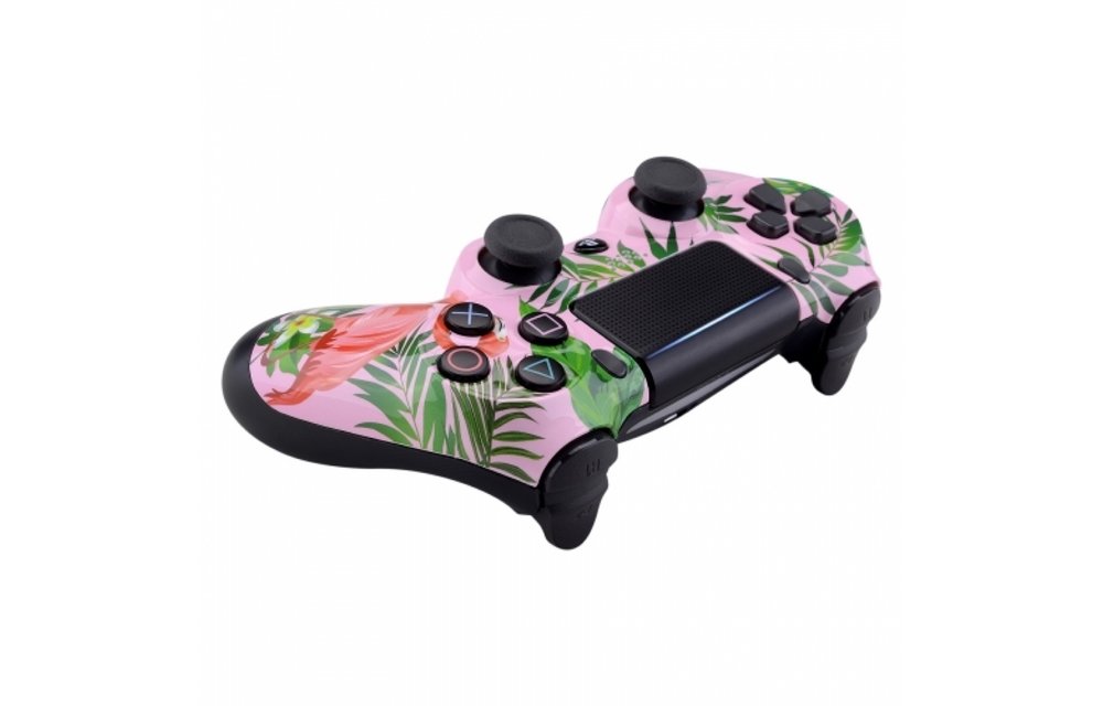 Sony DualShock 4 Controller PS4 V2 - Flamingo Custom