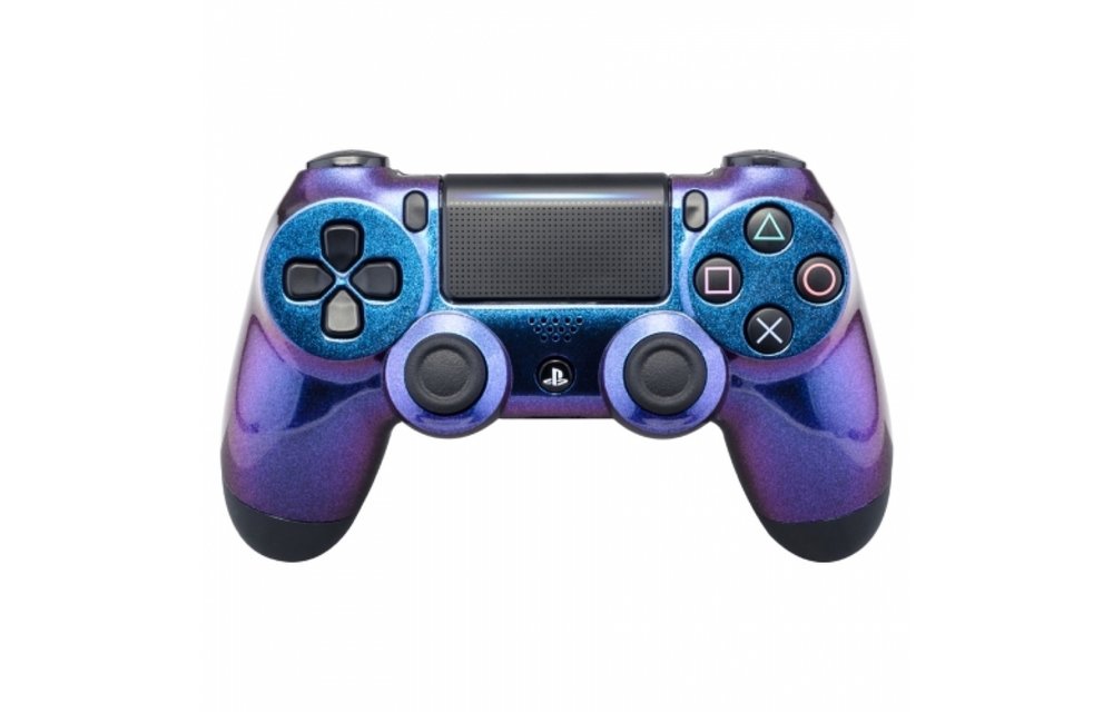 Sony DualShock 4 Controller PS4 V2 - Chameleon Blue / Purple Custom