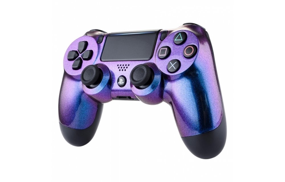 Sony DualShock 4 Controller PS4 V2 - Chameleon Blue / Purple Custom