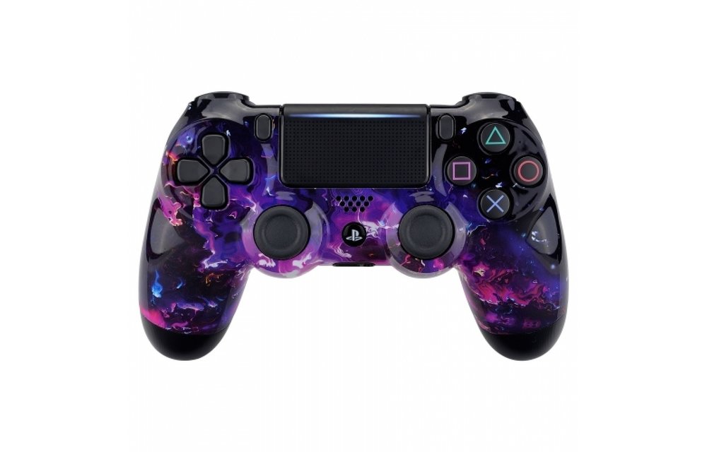 PS4 Controller Shells (GEN 4, 5) - Magma - Front
