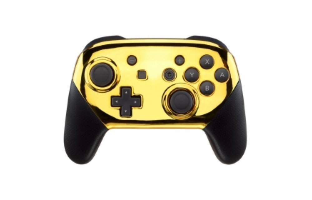 Nintendo Switch Pro Controller - Goud Chrome Custom