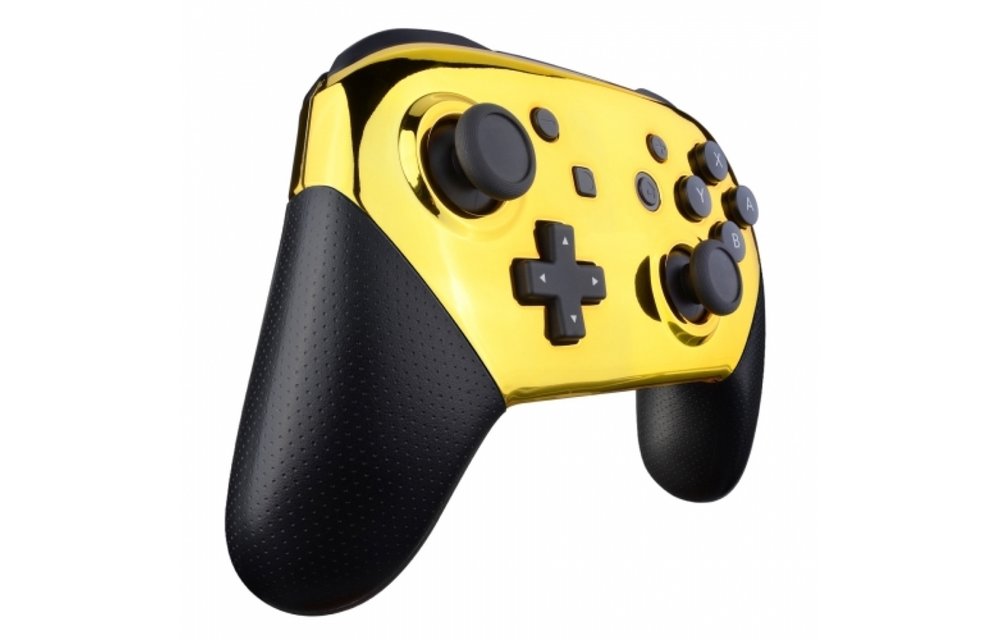 Nintendo Switch Pro Controller - Goud Chrome Custom