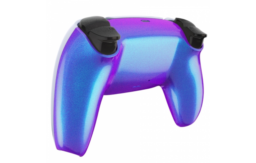 PS5 Controller Housing Shell - Blue / Purple Metallic - Back Shell