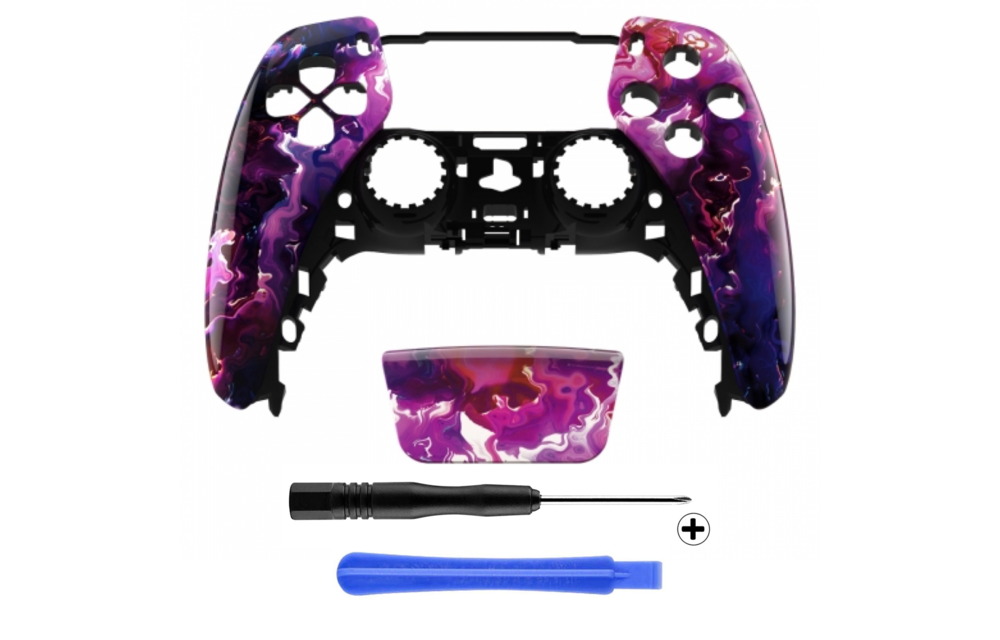 PS5 Controller Behuizing Shell - Magma - Front Shell (BDM-010)