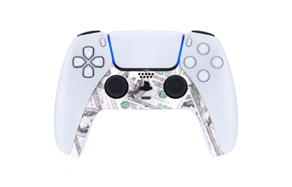 PS5 Controller Behuizing Shell - Dollars - Cover Shell