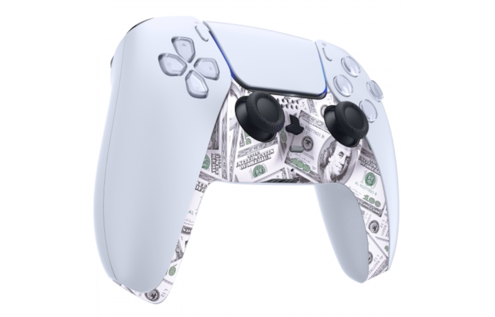 PS5 Controller Behuizing Shell - Dollars - Cover Shell