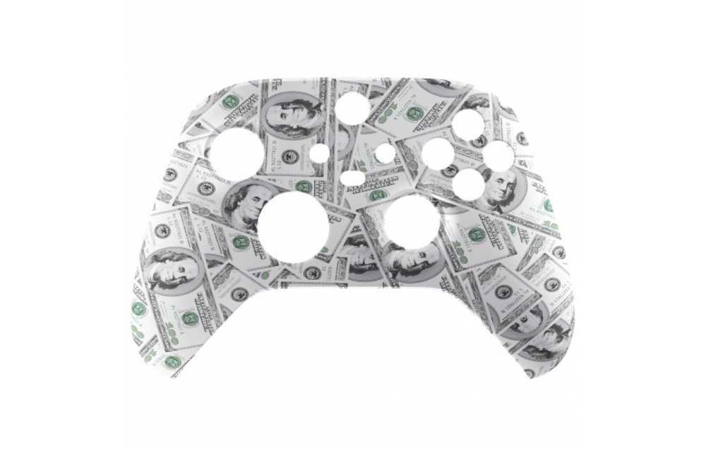Xbox Series Controller Behuizing Shell - Dollars - Front Shell