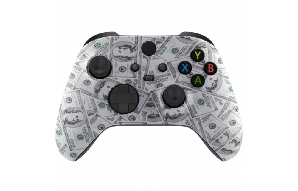 Xbox Series Controller Behuizing Shell - Dollars - Front Shell