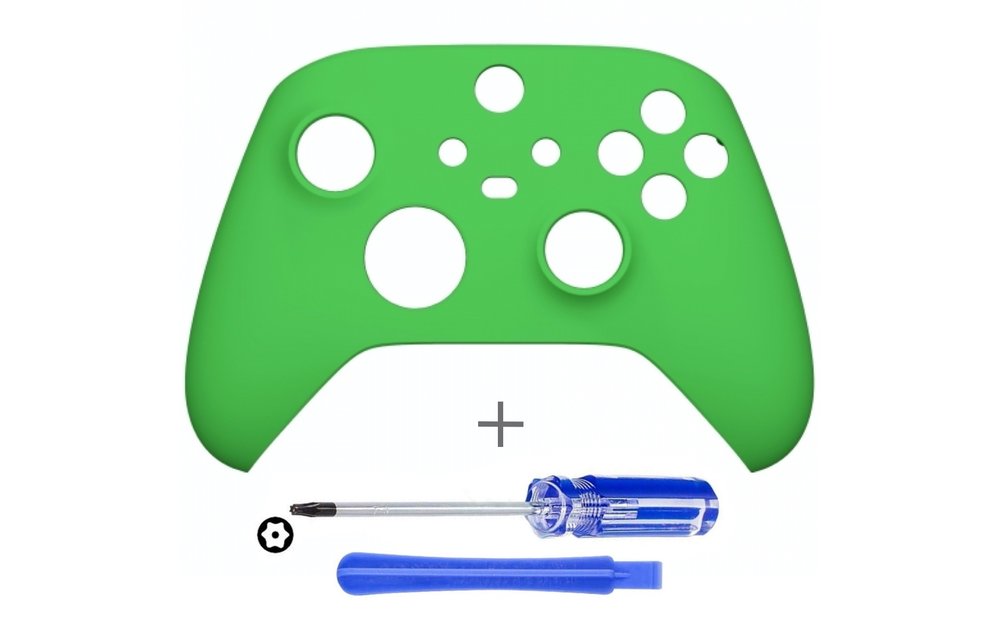 Xbox Series Controller Behuizing Shell - Front Shell - Groen Soft Touch