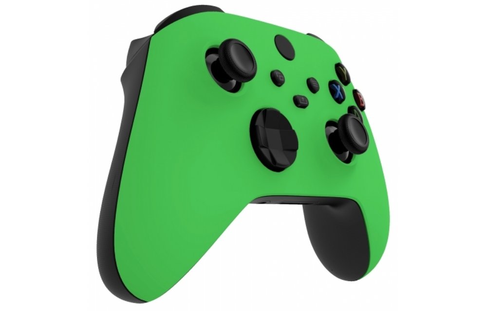 Xbox Series Controller Behuizing Shell - Front Shell - Groen Soft Touch