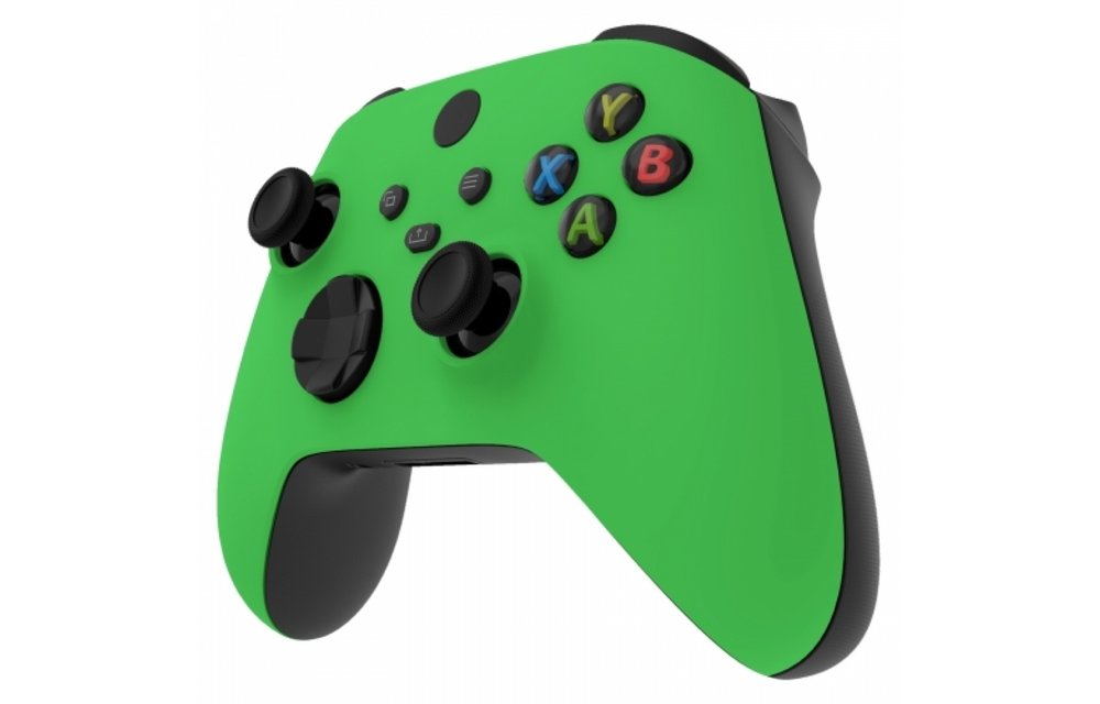 Xbox Series Controller Behuizing Shell - Front Shell - Groen Soft Touch