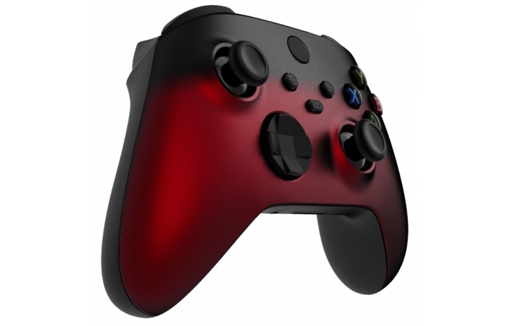 Xbox Series Controller Case Shell - Gradient Soft Touch Black/Red - Front Shell
