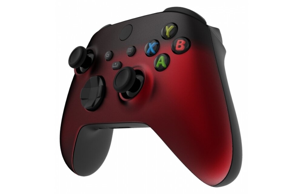 Xbox Series Controller Case Shell - Gradient Soft Touch Black/Red - Front Shell