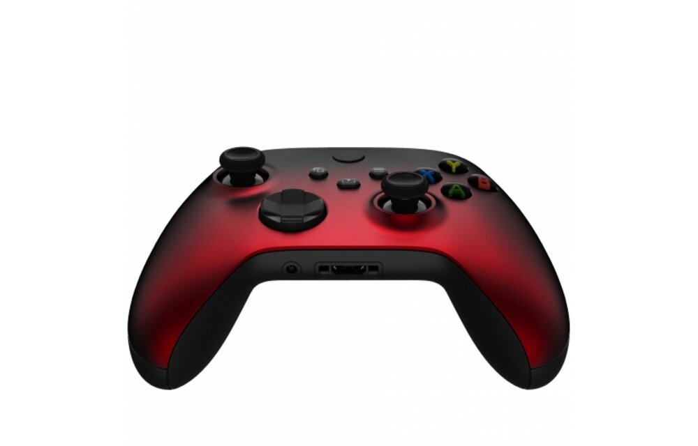 Xbox Series Controller Case Shell - Gradient Soft Touch Black/Red - Front Shell