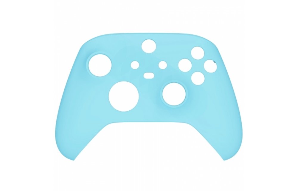 Xbox Series Controller Behuizing Shell - Hemelsblauw Soft Touch - Front Shell