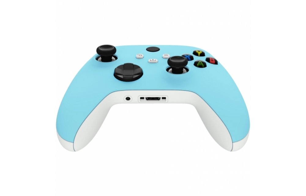 Xbox Series Controller Behuizing Shell - Hemelsblauw Soft Touch - Front Shell