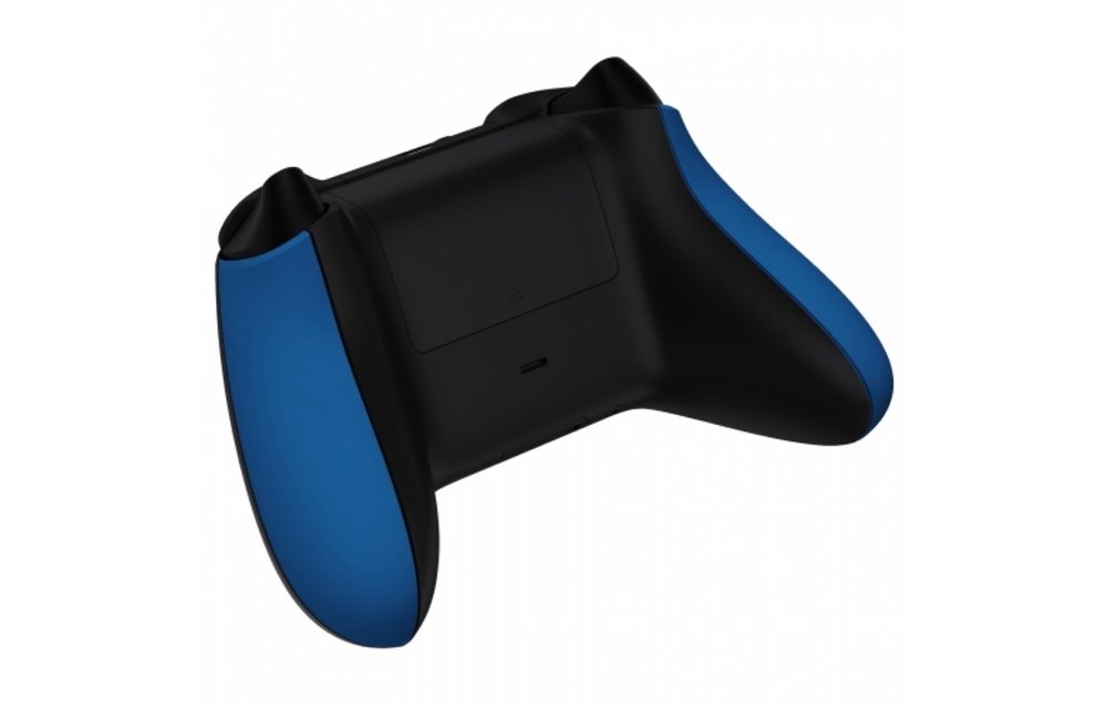Xbox Series Controller Behuizing Shell - Soft Touch Blauw - Side Rail