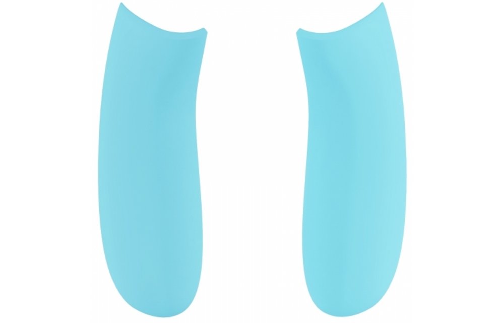 Xbox Series Controller Case Shell - Soft Touch Sky Blue - Side Rail