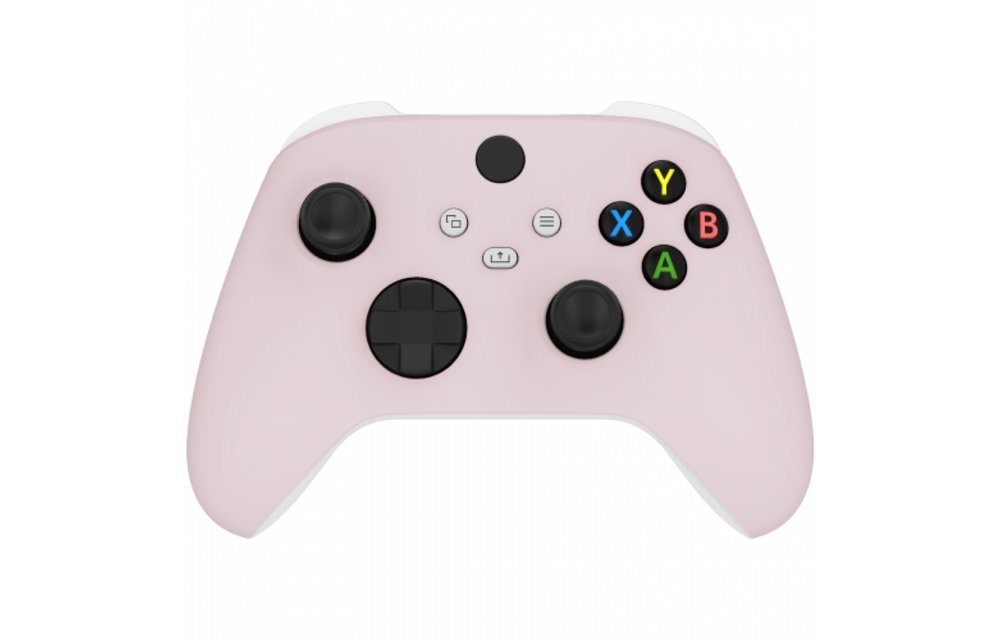 Xbox Series Controller Behuizing Shell - Soft Touch Lichtroze - Front Shell
