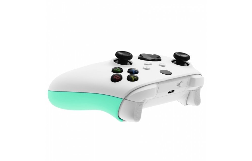 Xbox Series Controller Behuizing Shell - Soft Touch Mintgroen - Side Rail