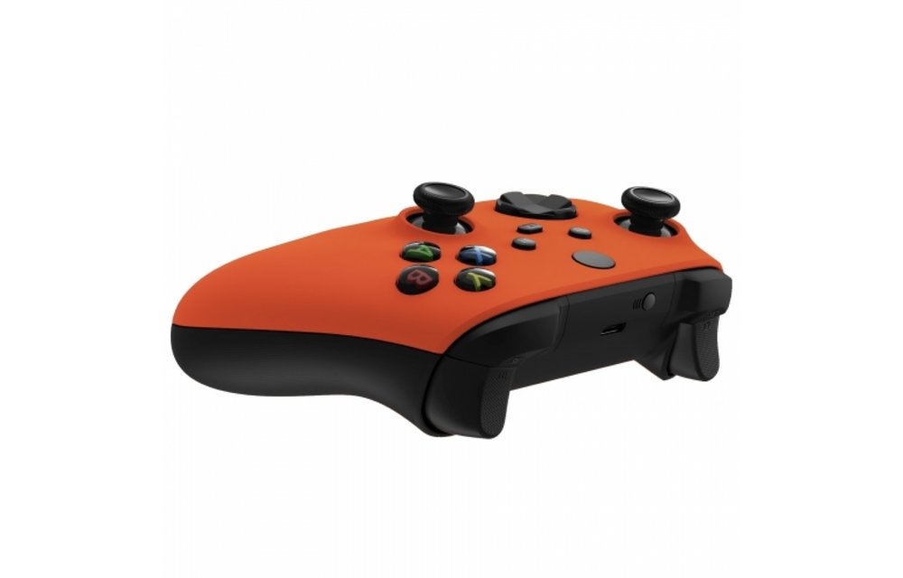 Xbox Series Controller Behuizing Shell - Soft Touch Oranje - Front Shell