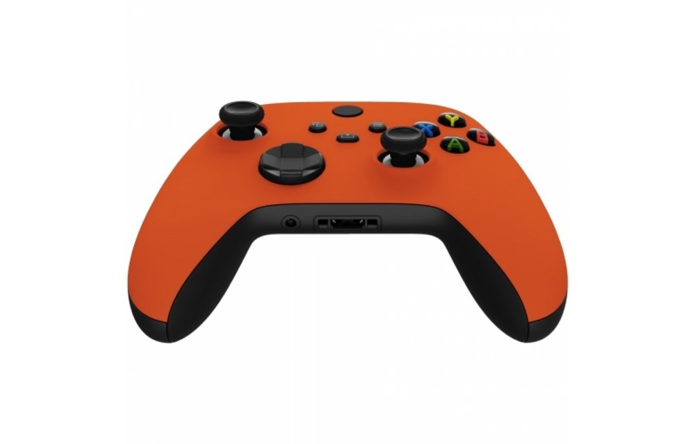 Xbox Series Controller Behuizing Shell - Soft Touch Oranje - Front Shell