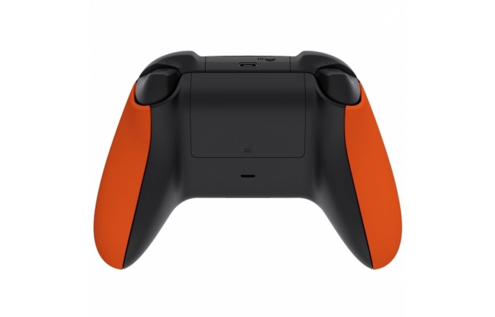 Xbox Series Controller Case Shell - Soft Touch Orange - Side Rail