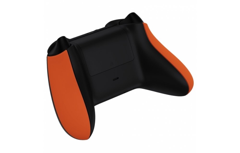 Xbox Series Controller Case Shell - Soft Touch Orange - Side Rail